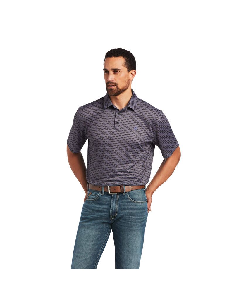 Polos Ariat All Over Print Multicolore | NUP-8253945