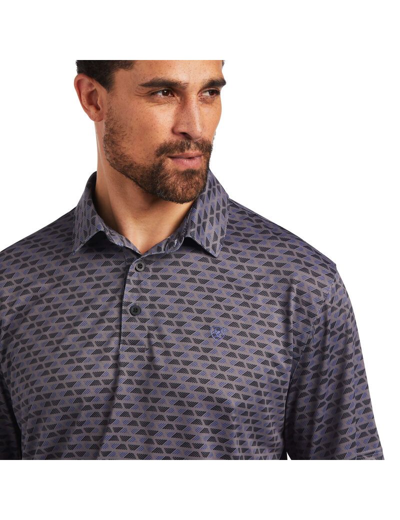 Polos Ariat All Over Print Multicolore | NUP-8253945