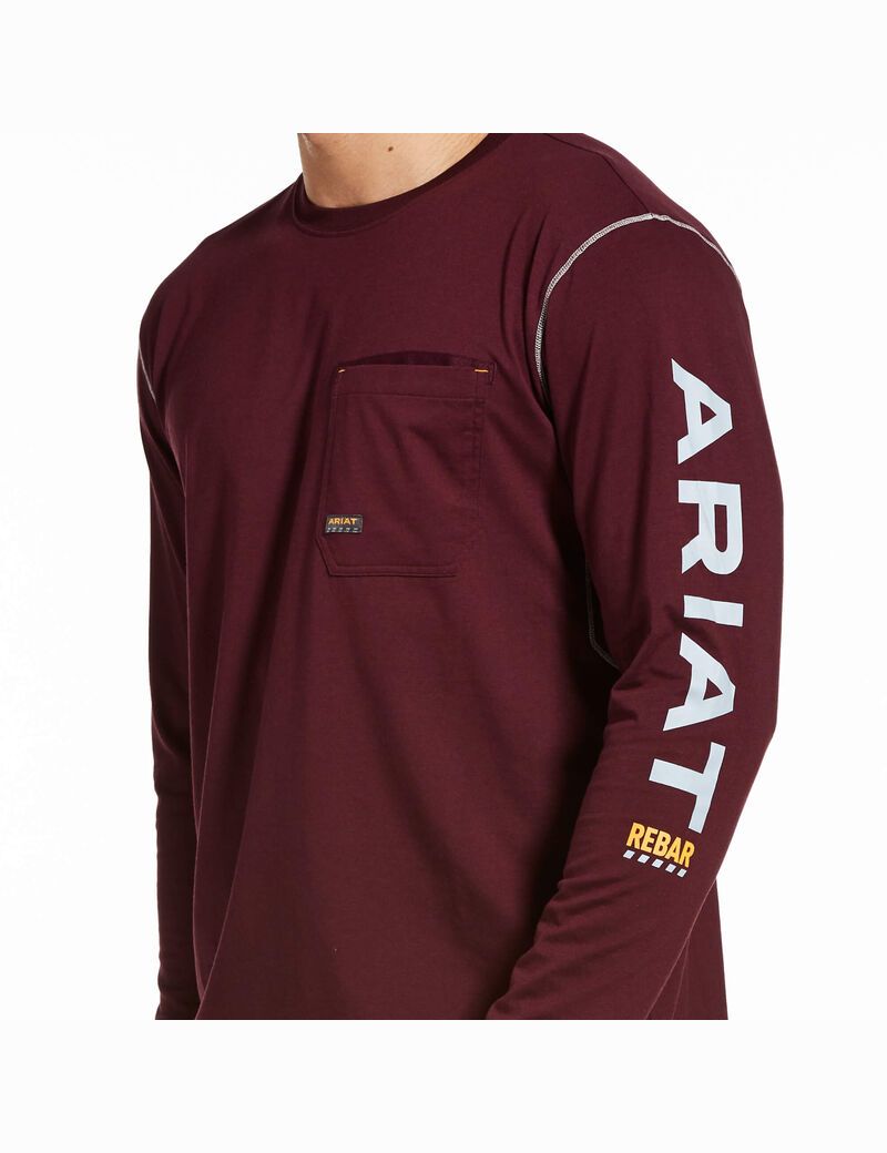 Vêtements De Travail Ariat Rebar Workman Logo Multicolore | XOF-6372993