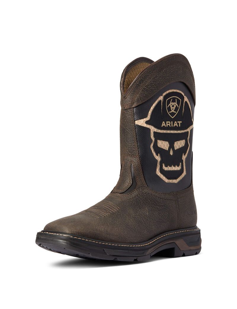 Bottes de Travail Ariat Workhog Xt Venttek Bold Cafe | RYF-2803307