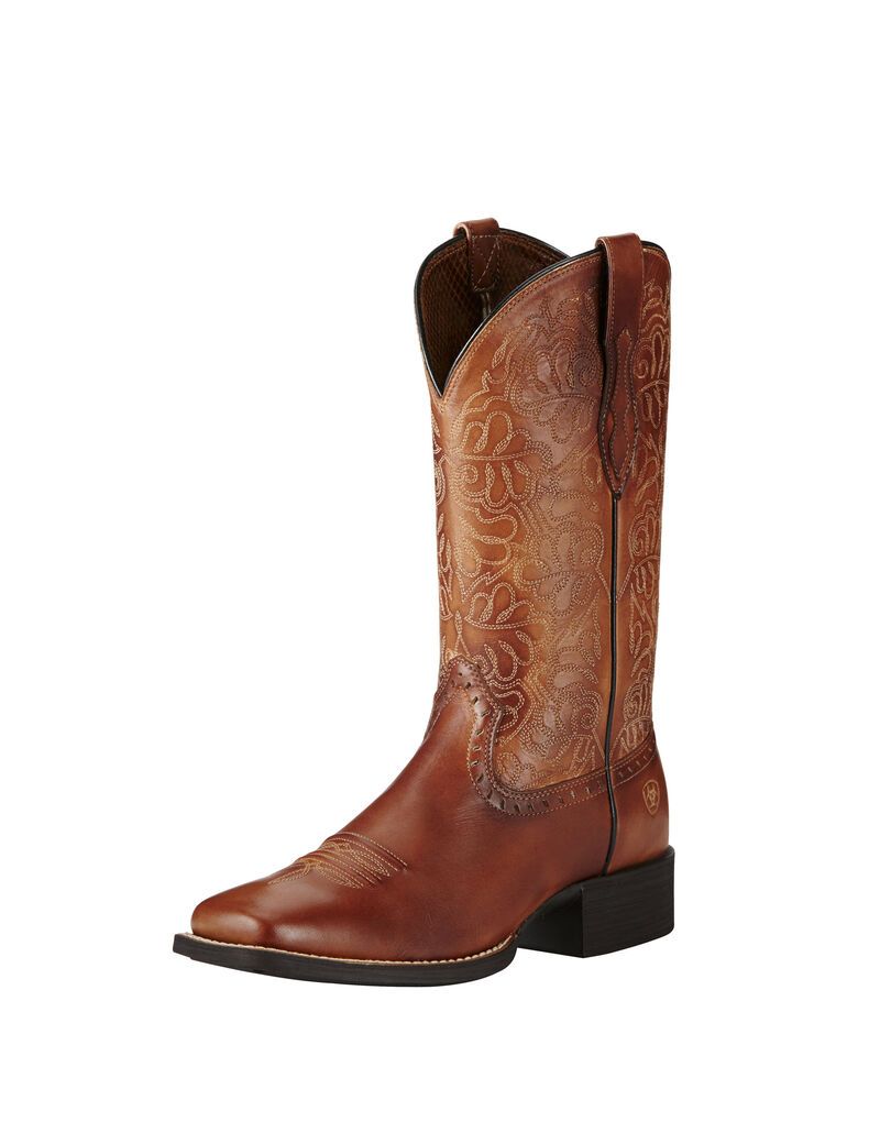 Bottes Western Ariat Round Up Remuda Multicolore | KBA-5087784