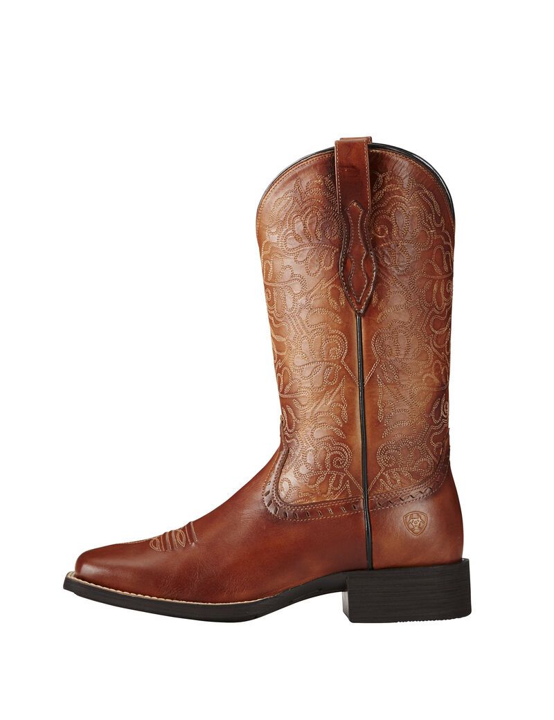 Bottes Western Ariat Round Up Remuda Multicolore | KBA-5087784