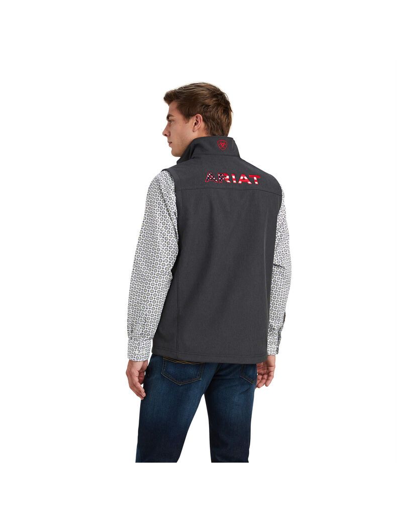 Gilet Ariat Logo 2.0 Softshell Grise | VTL-3712929