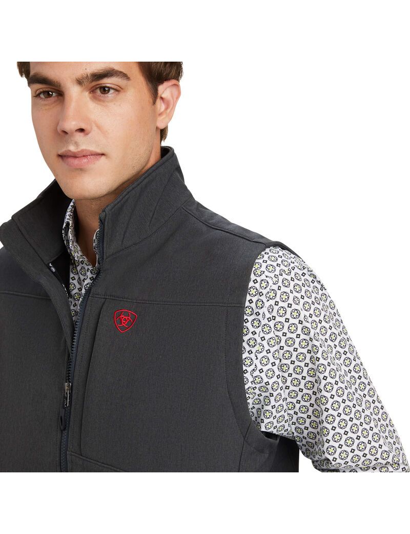 Gilet Ariat Logo 2.0 Softshell Grise | VTL-3712929