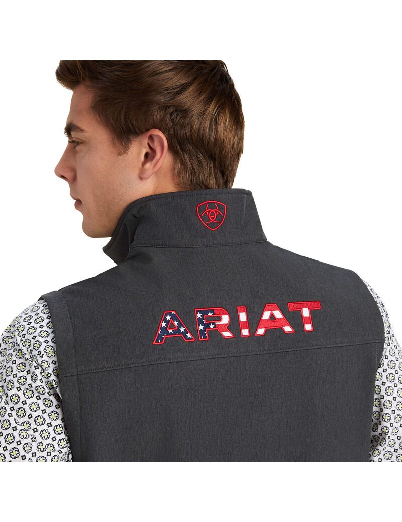 Gilet Ariat Logo 2.0 Softshell Grise | VTL-3712929