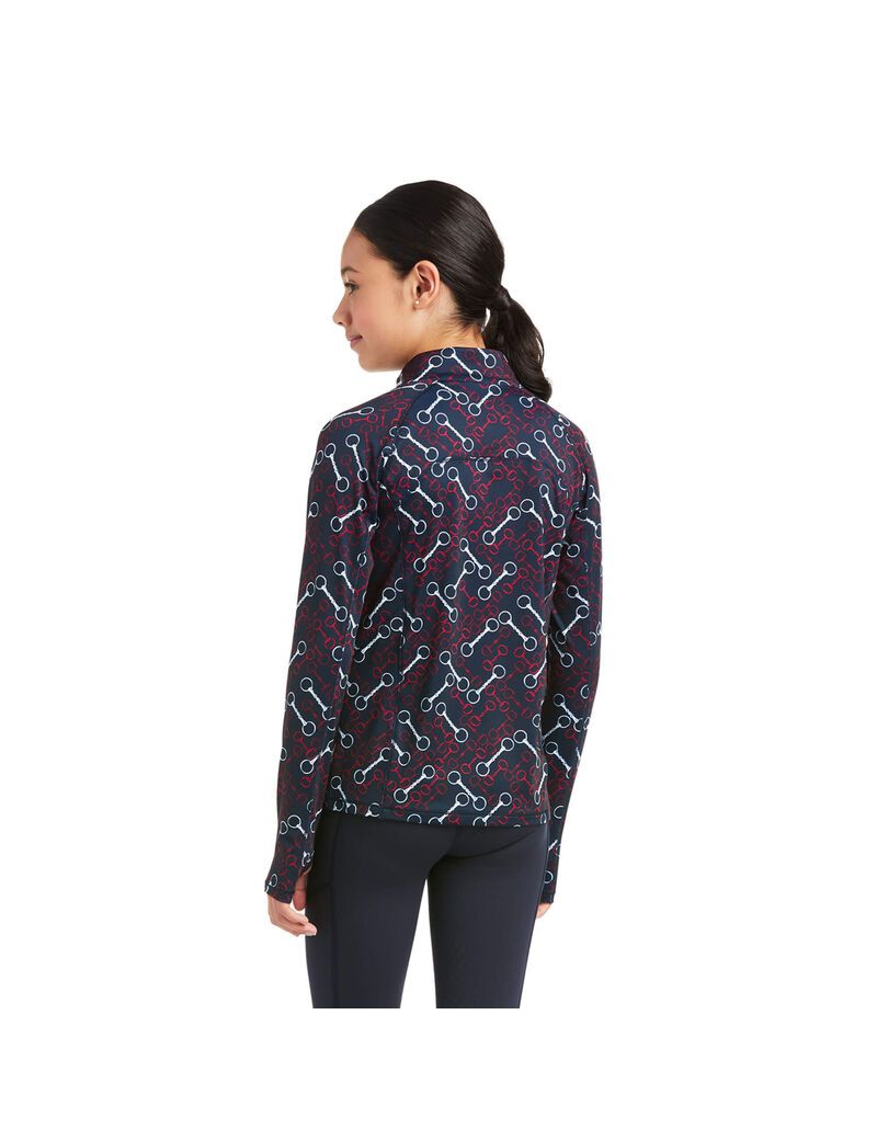 Couches Intermédiaires Ariat Lowell 2.0 1/4 Zip Multicolore | AXT-7181609