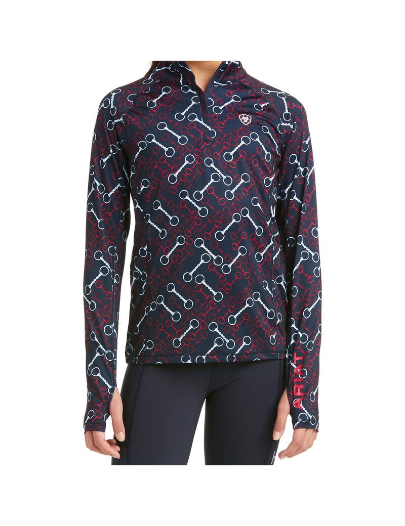 Couches Intermédiaires Ariat Lowell 2.0 1/4 Zip Multicolore | AXT-7181609