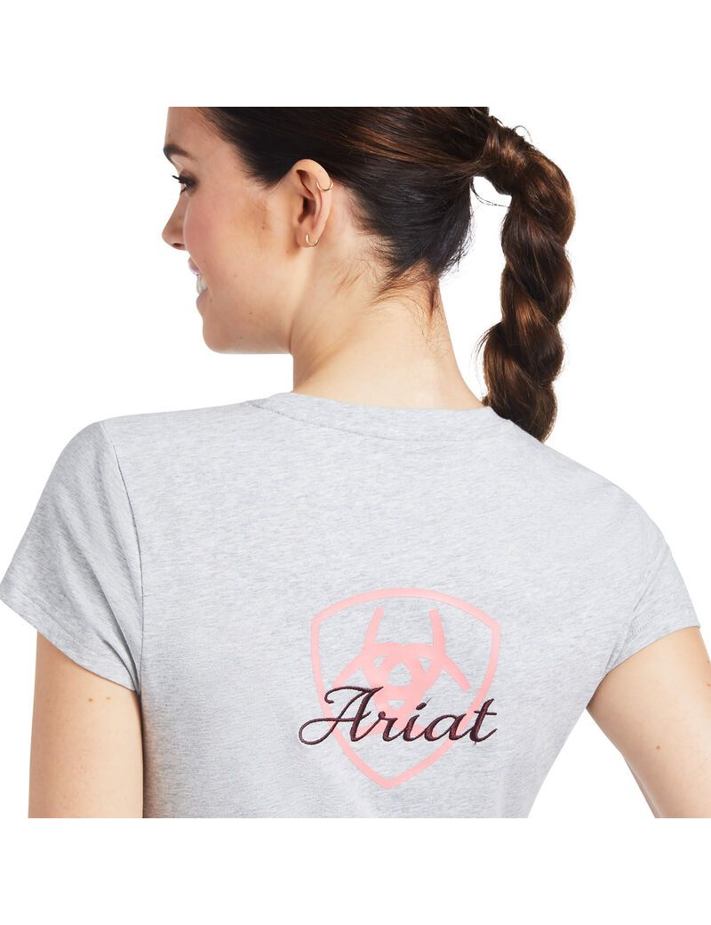 Hauts Ariat Logo Script Grise | JBW-6114915