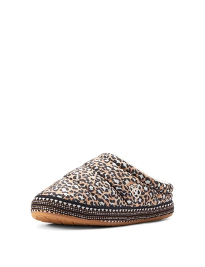 Chaussons Ariat Crius Clog Marron Leopard | ERD-5206539