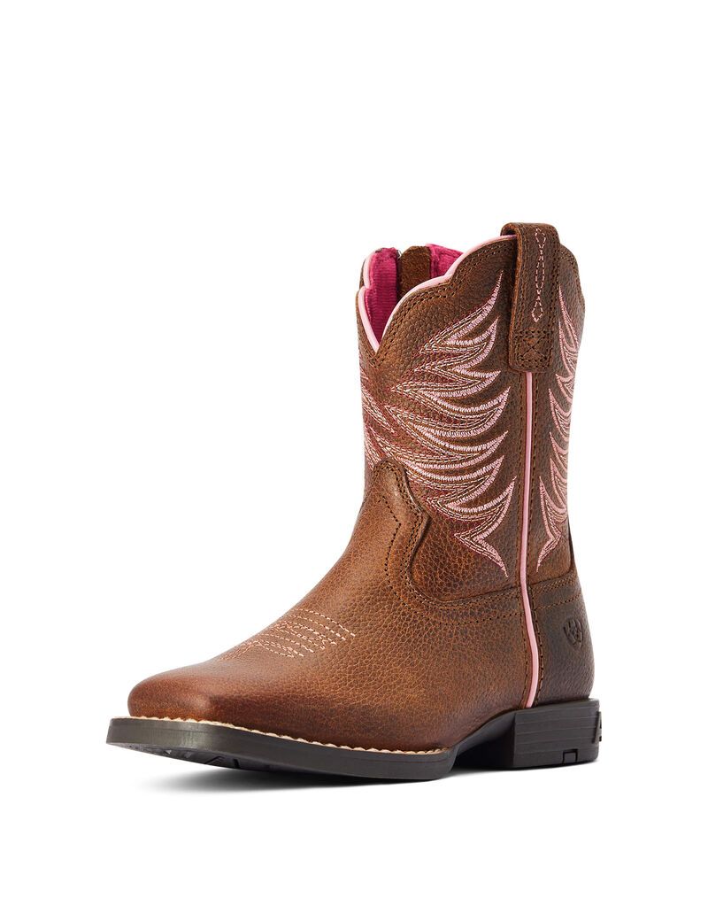 Bottes Western Ariat Firecatcher Marron | YZE-8298911