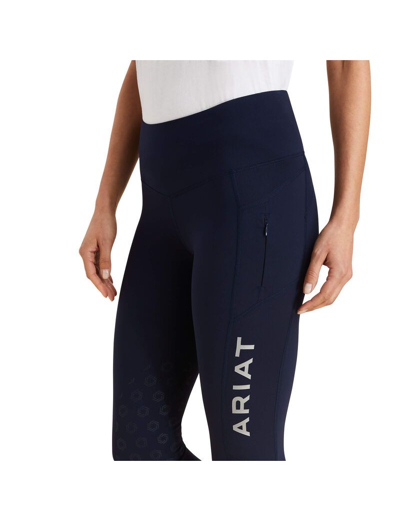 Collant Ariat Eos Knee Patch Bleu Marine | WBS-6550949