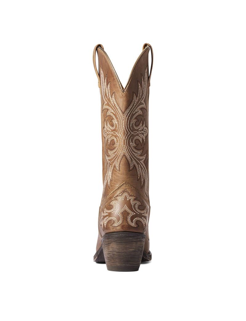 Bottes Western Ariat Circuit Rosewood Beige Marron | CNW-1184029