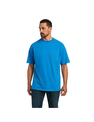 Vêtements De Travail Ariat Rebar Coton Strong T Shirts Multicolore | SFT-8036504