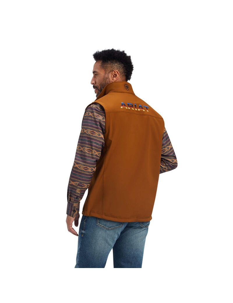 Gilet Ariat Logo 2.0 Softshell Marron | XTR-4329816