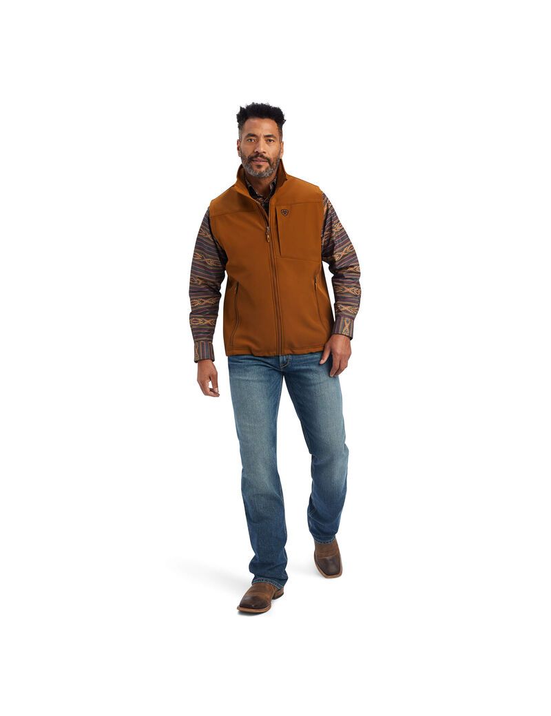 Gilet Ariat Logo 2.0 Softshell Marron | XTR-4329816