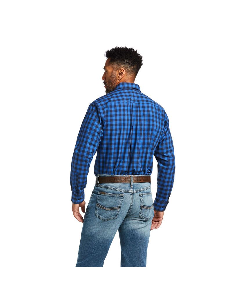 Chemises De Costume Ariat Pro Series Anthony Classiche Fit Bleu | RQY-2400536