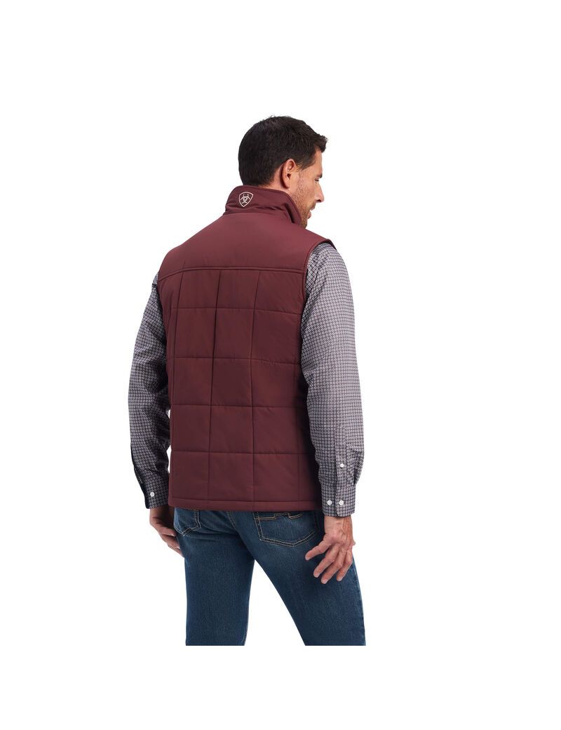 Gilet Ariat Crius Insulated Rouge | OGV-9621482