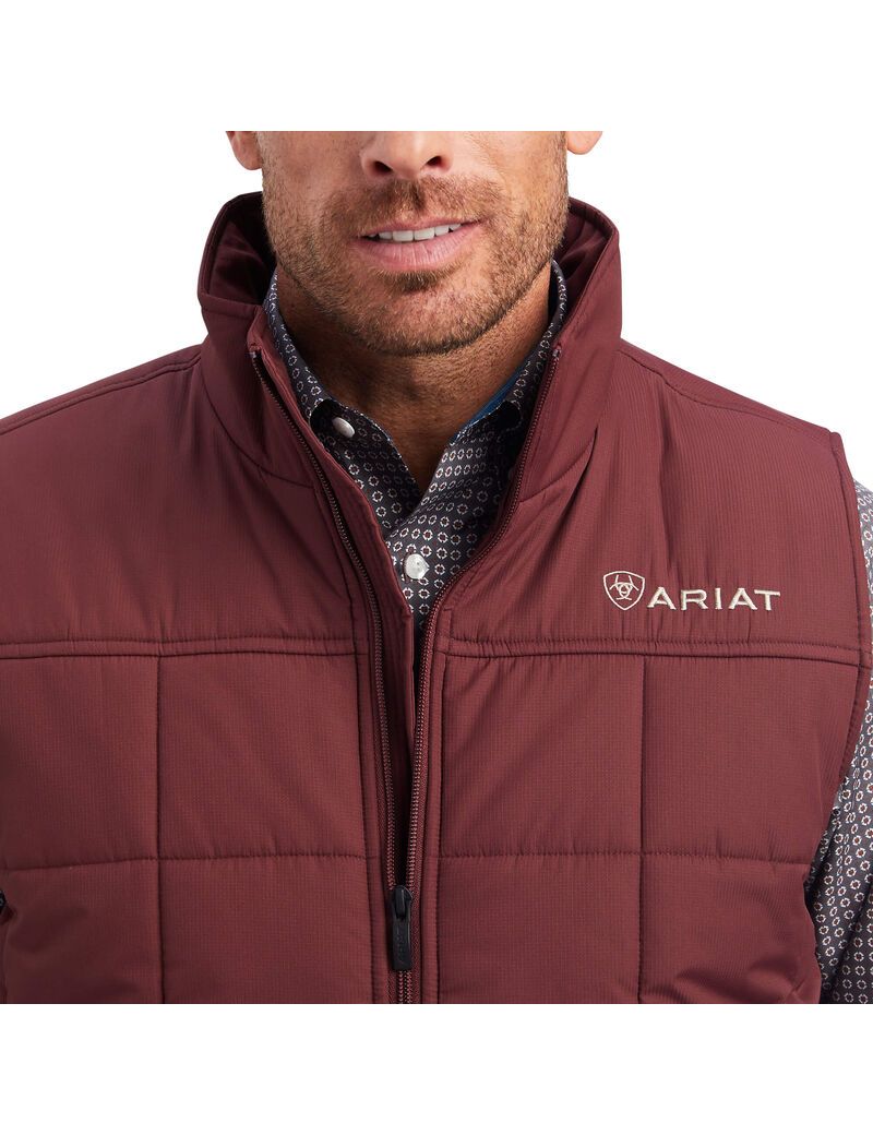 Gilet Ariat Crius Insulated Rouge | OGV-9621482