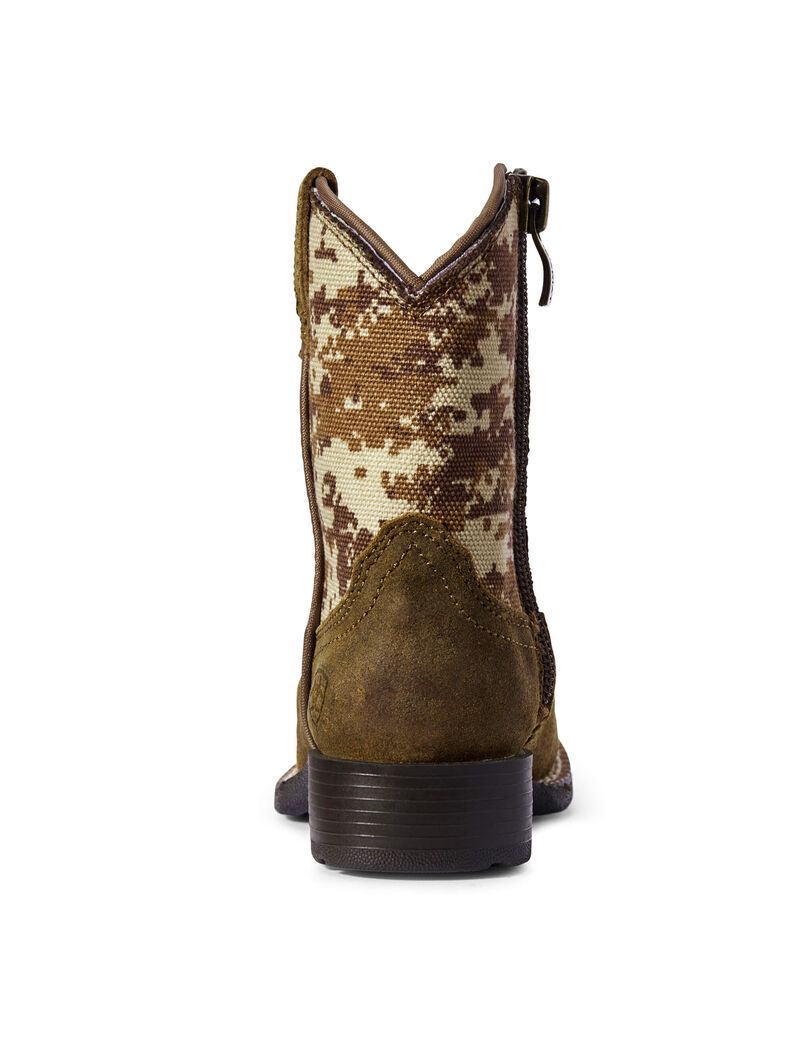 Bottes Western Ariat Stompers Dallas Marron | EKX-7459303