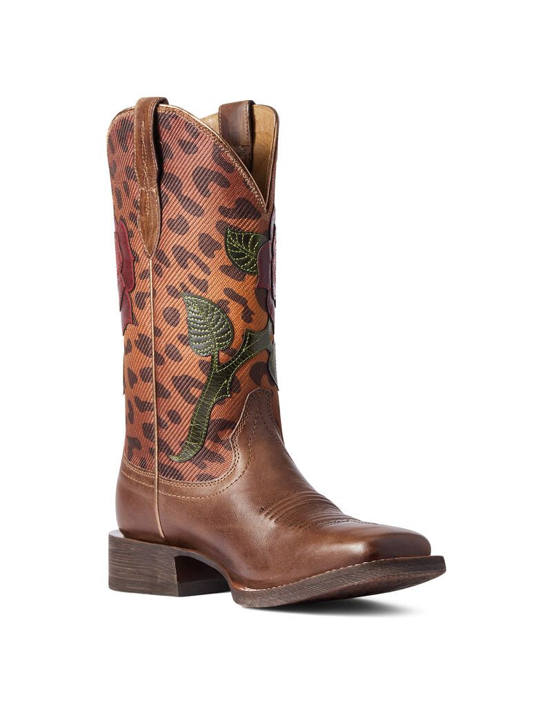 Bottes Western Ariat Circuit Rosa Multicolore | ZOC-3414732