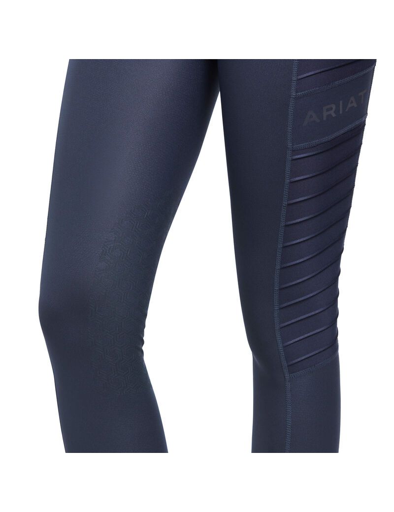 Collant Ariat Eos Moto Knee Patch Bleu | IEF-9684708