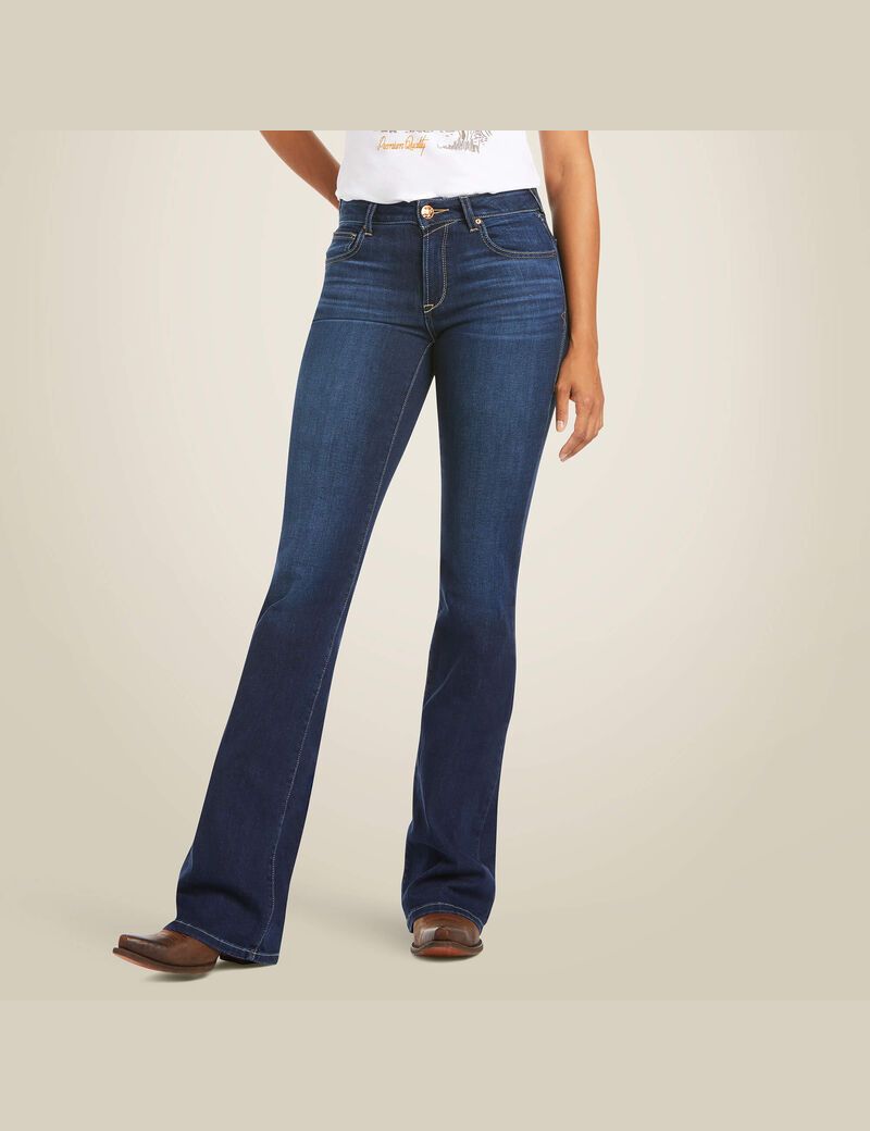 Jean Ariat Ultra Stretch Perfect Rise Katie Flare Multicolore | MLW-9246813