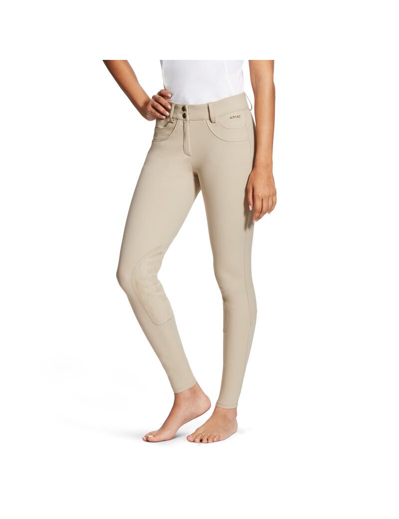 Pantalon Ariat Olympia Knee Patch Breech Marron | ISP-9208805