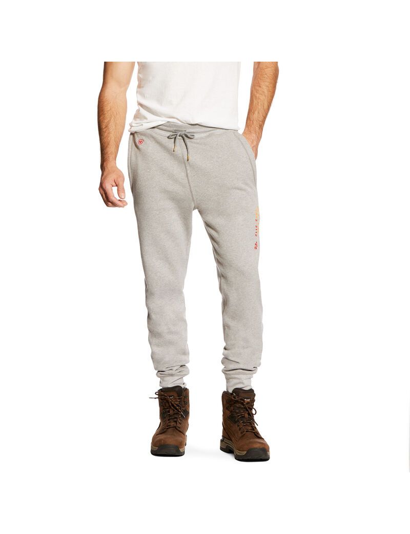 Pantalon Ariat FR Travail Sweatpants Grise | YSX-0297780