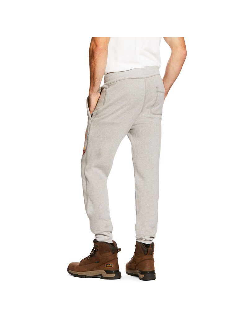 Pantalon Ariat FR Travail Sweatpants Grise | YSX-0297780