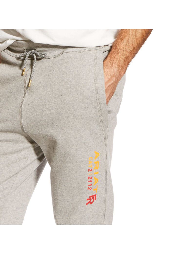 Pantalon Ariat FR Travail Sweatpants Grise | YSX-0297780