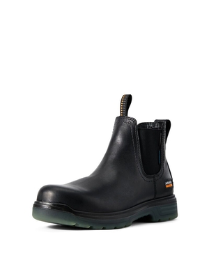 Bottines Chelsea Ariat Turbo CSA Imperméables Carbon Embout Travail Noir | OQS-2025297