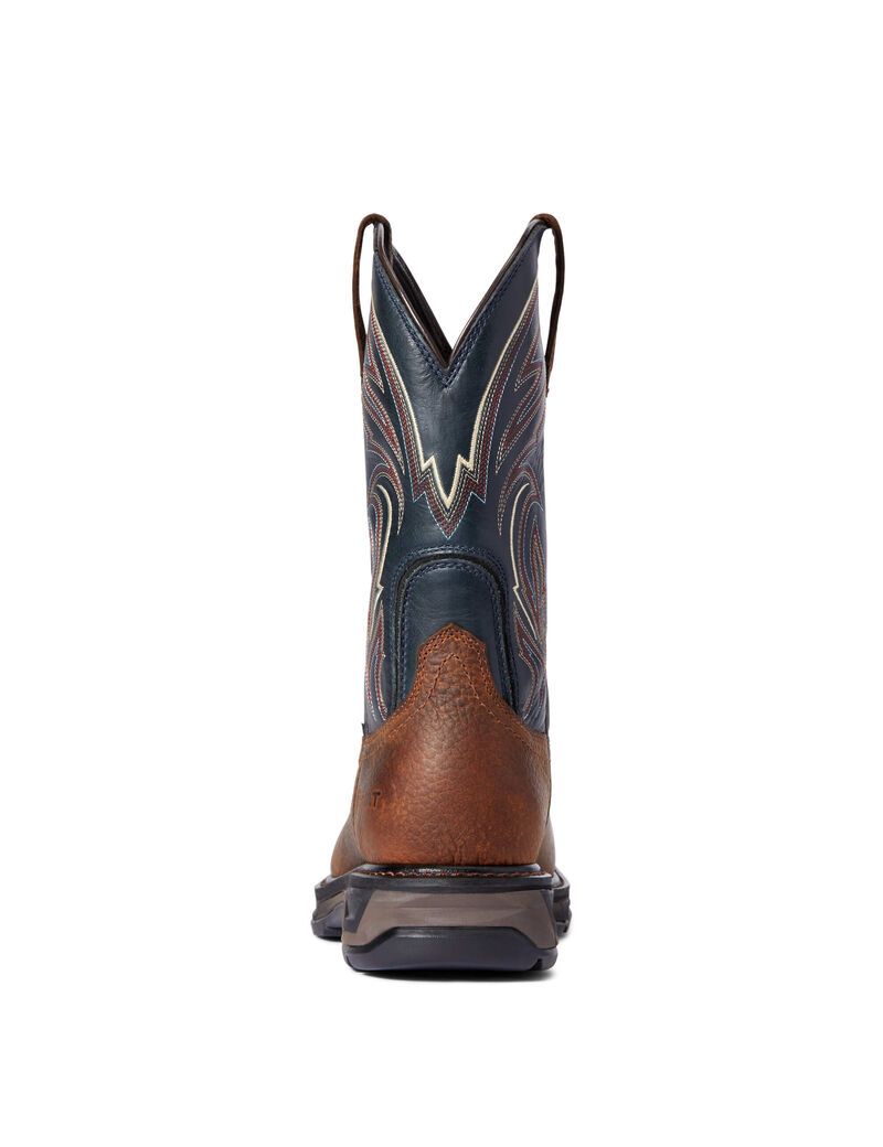 Bottes de Travail Ariat WorkHog XT Cottonwood Carbon Embout Marron | KZY-4886314