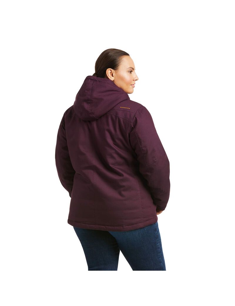 Vêtements De Travail Ariat Rebar DuraCanvas Insulated Jackets Violette | SHR-5905491