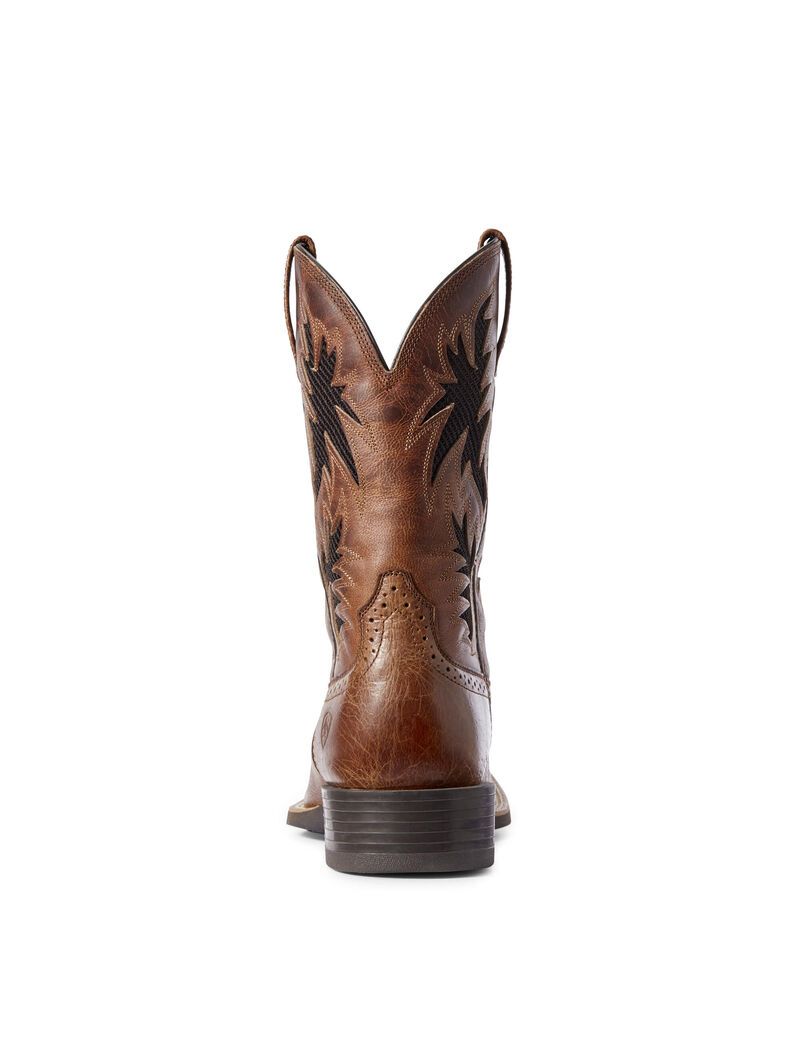 Bottes Western Ariat Sport Cool Venttek Marron Foncé | NQO-2751943