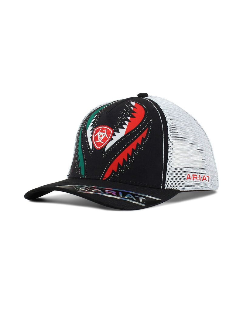 Casquettes Ariat Mexico luchador Noir | FSD-4435655