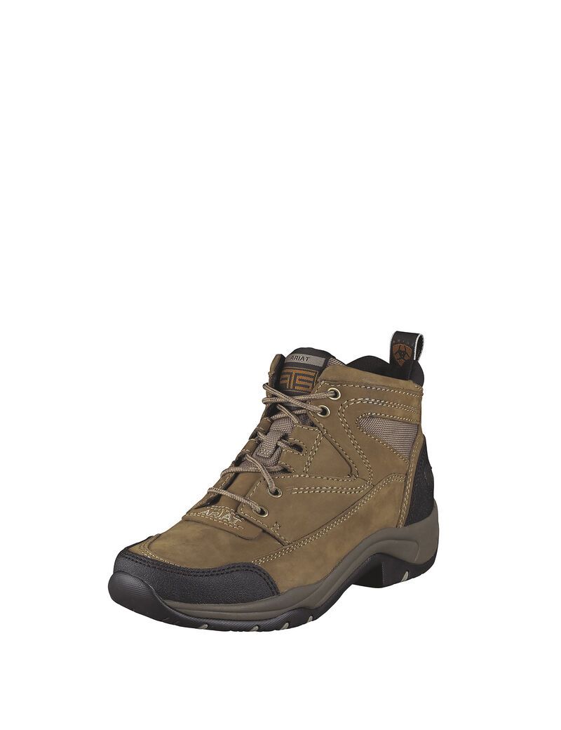 Bottes Randonnée Ariat Terrain Grise Marron | SKX-0893404