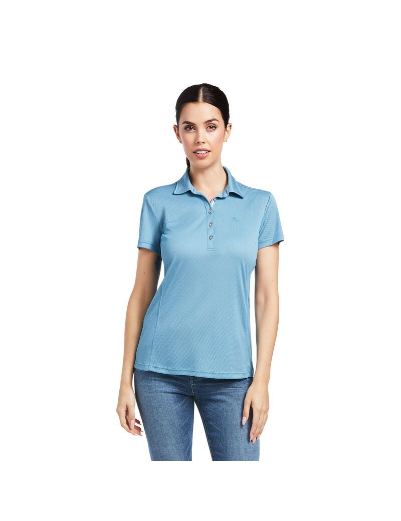 Hauts Ariat Talent Polo Bleu | SWP-9811769