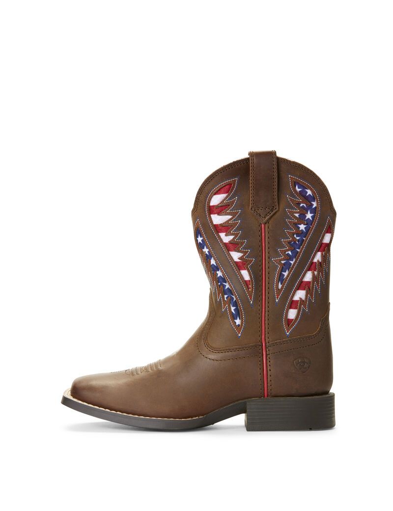 Bottes Western Ariat Quickdraw Venttek Marron | JQB-7466038