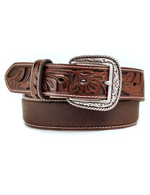 Ceintures Ariat Floral embossed ends Marron | AIF-1312966