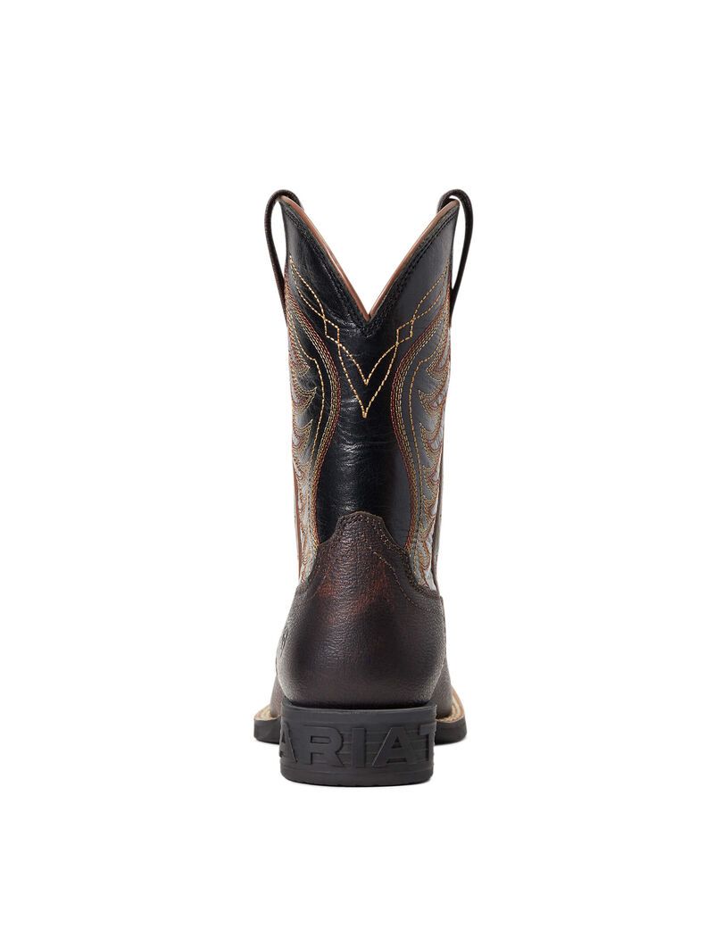 Bottes Western Ariat Amos Rouge Marron | OML-4689226